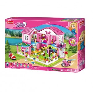 Sluban GIRLS DREAM-VILLA 896pcs